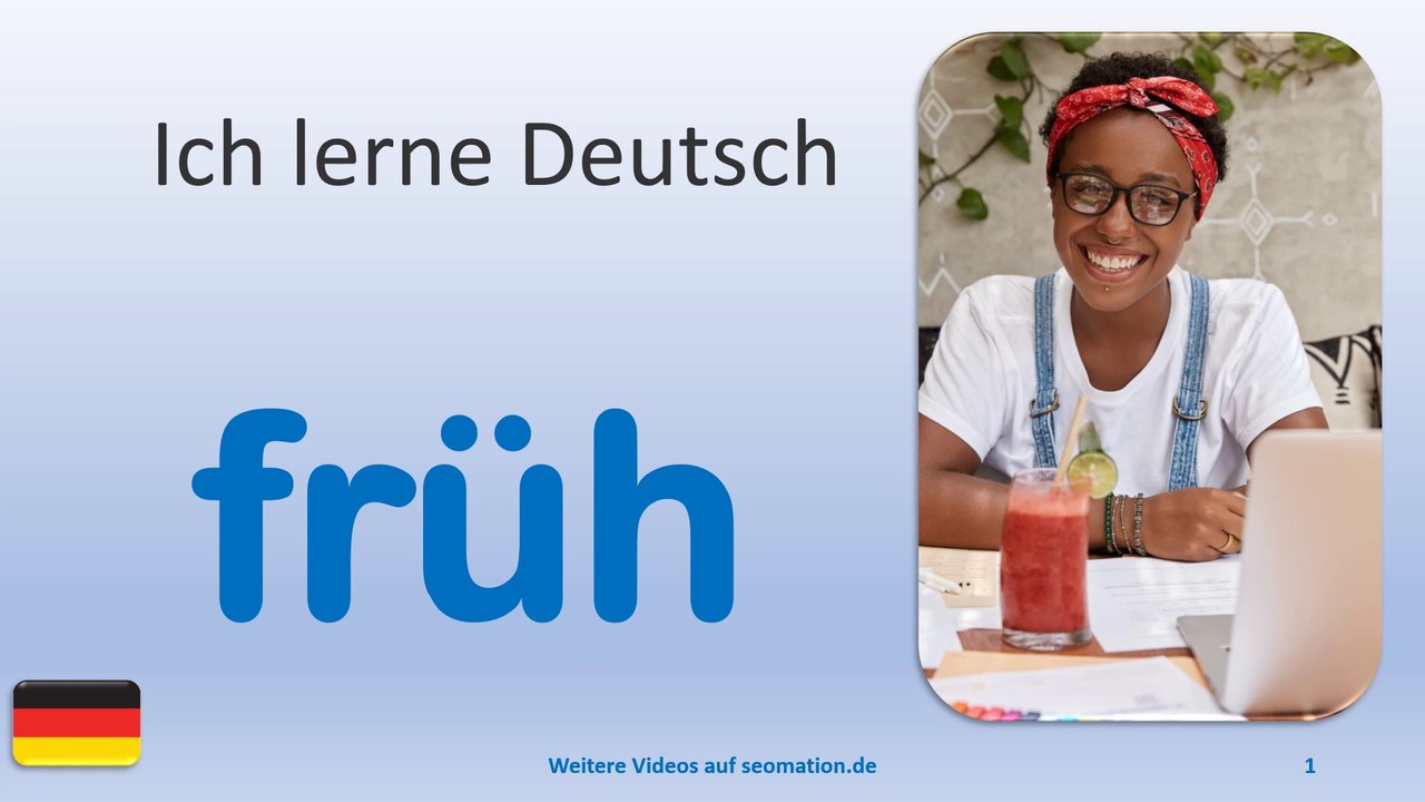 ✅früh✅ ich lerne deutsch mit texten und bildern