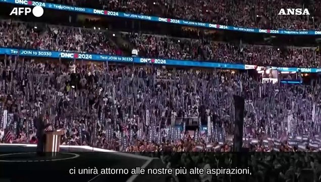 Presidenziali Usa, Kamala Harris accetta la nomination dem