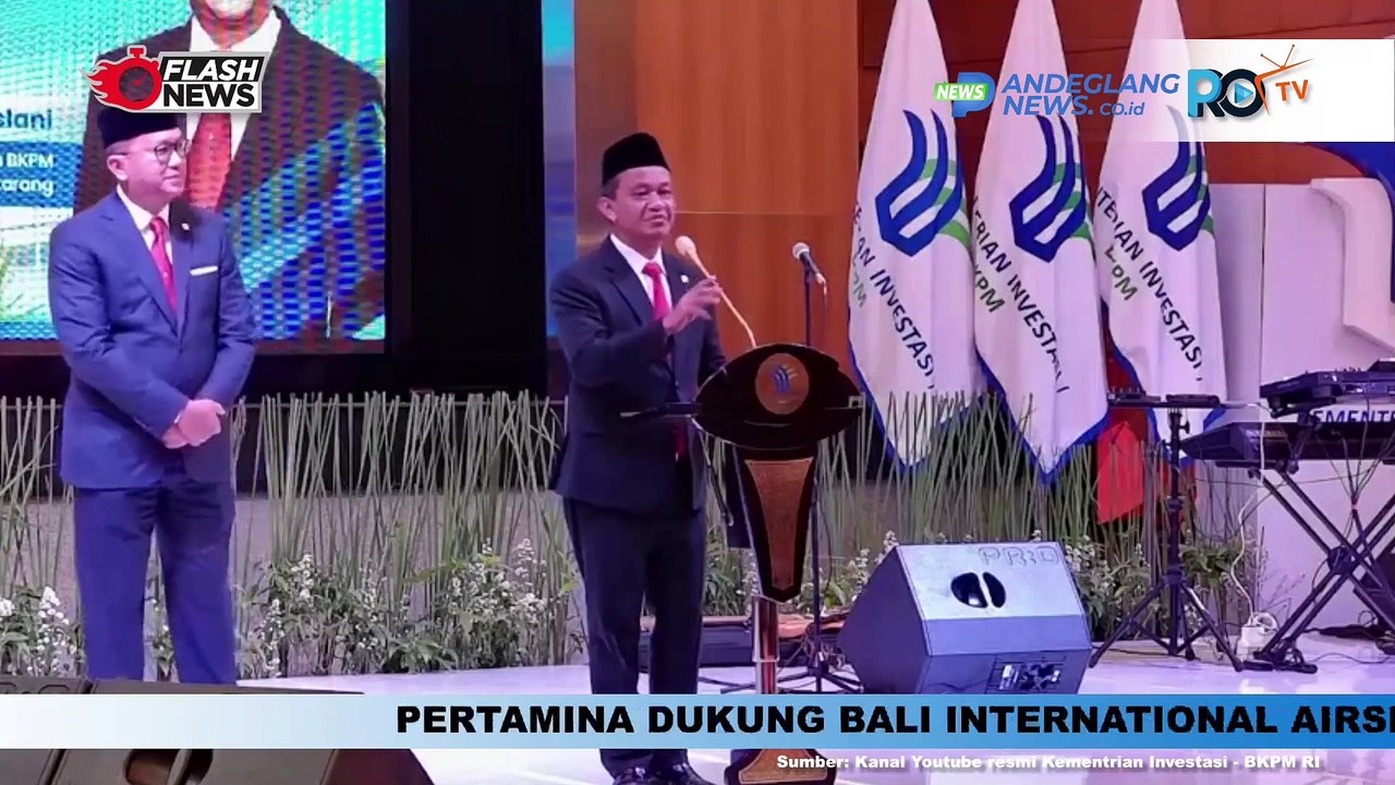 SERTIJAB MENTERI INVESTASI/KEPALA BKPM DARI BAHLIL LAHADALIA KE ROSAN ROESLANI
