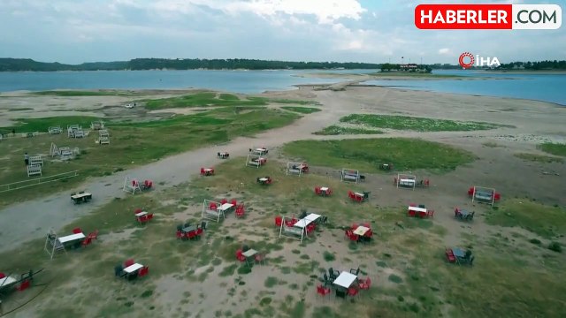 Seyhan Baraj Gölü'nde kuraklık alarmı! Sular 500 metre çekildi