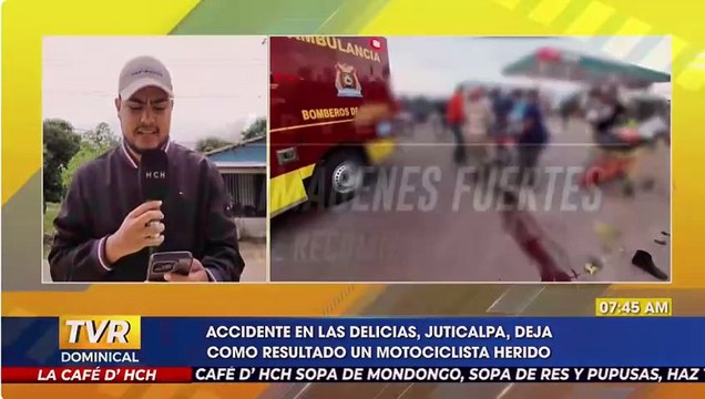 Vehículo arrolla a motociclista cuando se dirigía hacia su vivienda en Juticalpa, Olancho