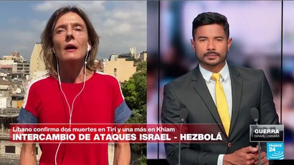 Informe desde Beirut: Israel y Hezbolá cruzan violentos ataques con drones y cohetes