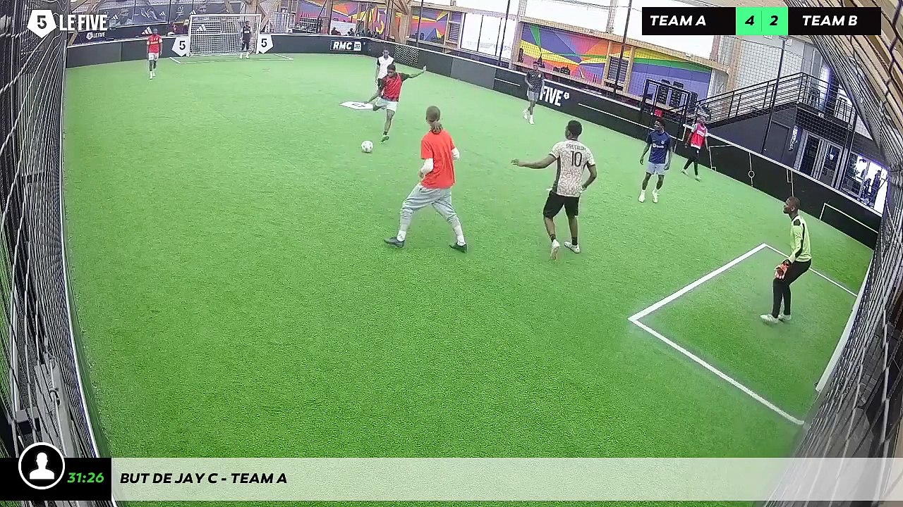 But de Jay C - Team A