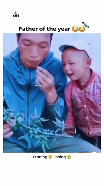 Father of the year #full funny video #trending