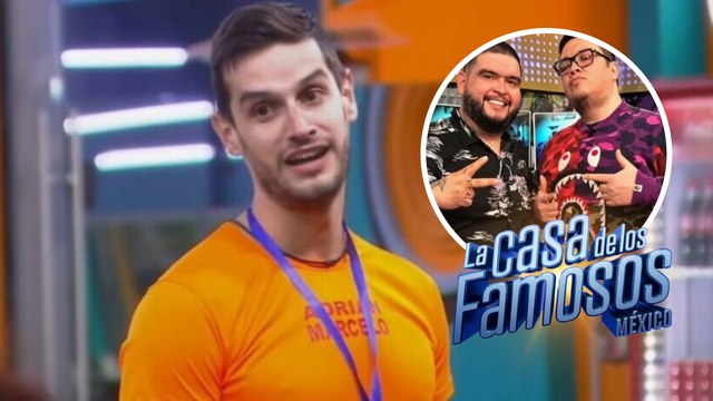Franco Escamilla e Iván Fematt, 'La Mole', defienden el paso de Adrián Marcelo por La Casa de los Famosos