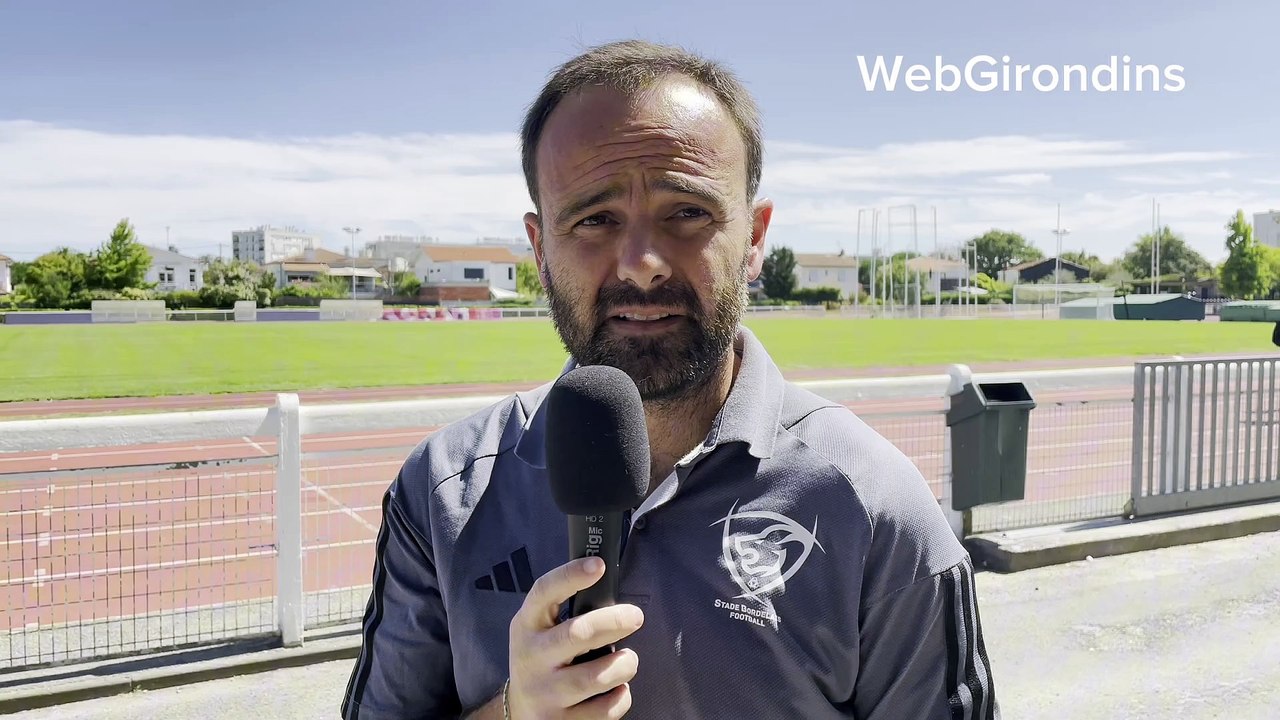 Antoine Vergès (Stade Bordelais) : "On n'a pas été informé par la FFF du forfait des Girondins"