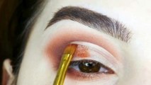 Easy cut crease eye makeup STEP BY STEP