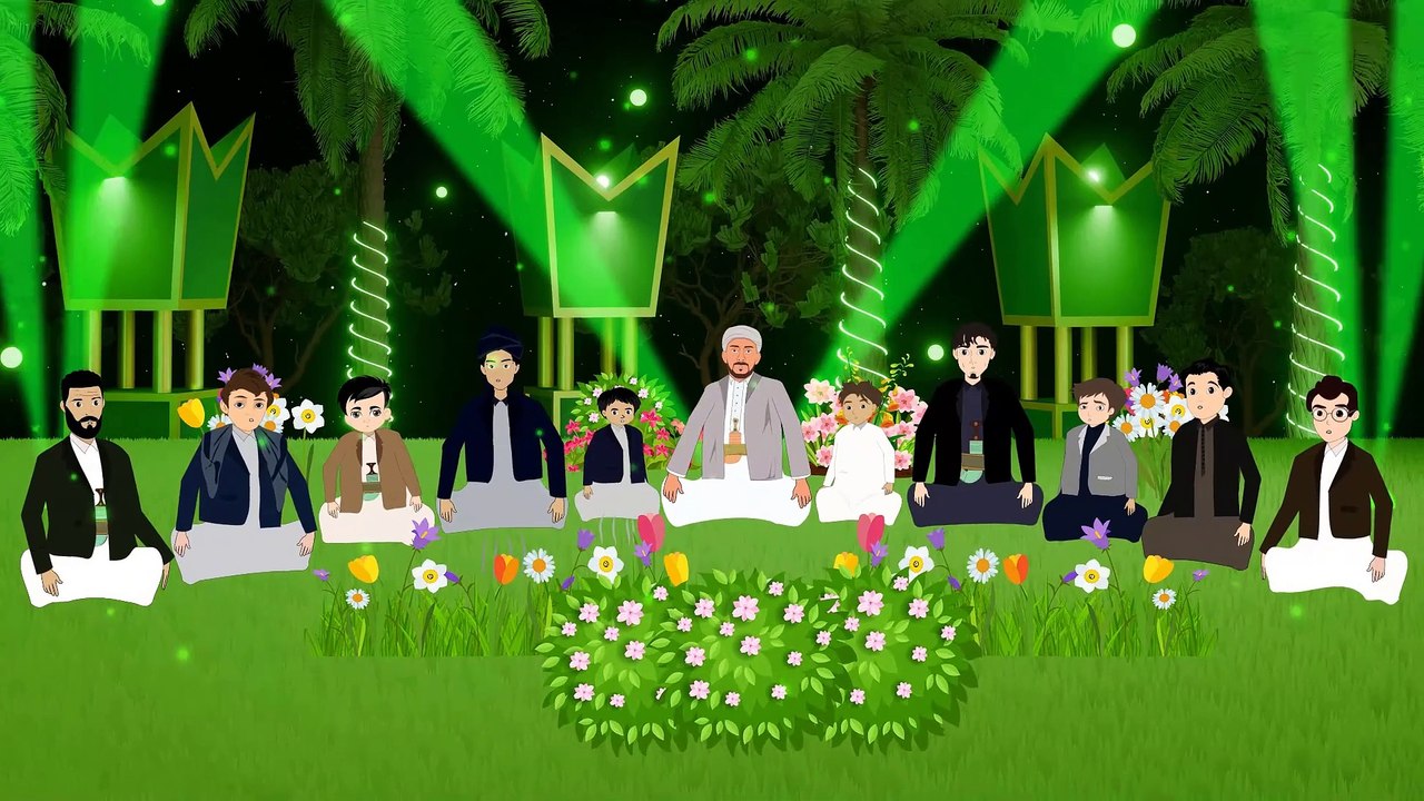 أنشودة كرتونية محمد وآله