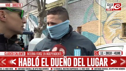 Clásico de Avellaneda "caliente": hablamos con los hinchas de Racing en la previa