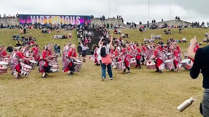 Batala perform at Victorious Festival