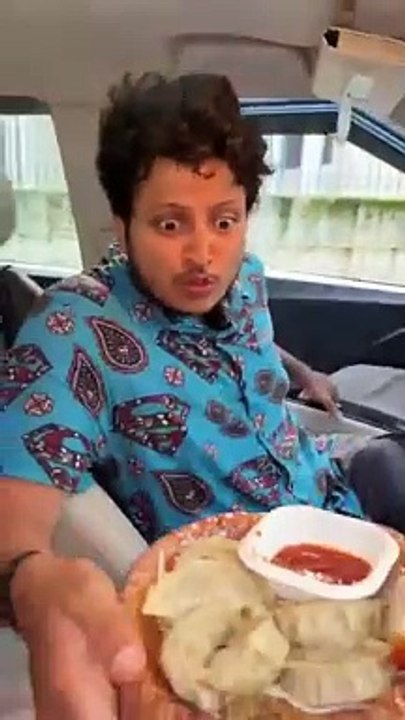 Teekhi Mirch ️  Wala Momo  #shorts