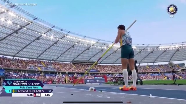 MONDO DUPLANTIS YOU ABSOLUTE LEGEND THAT’S INSANEEEEE!!! NEW WORLD RECORD