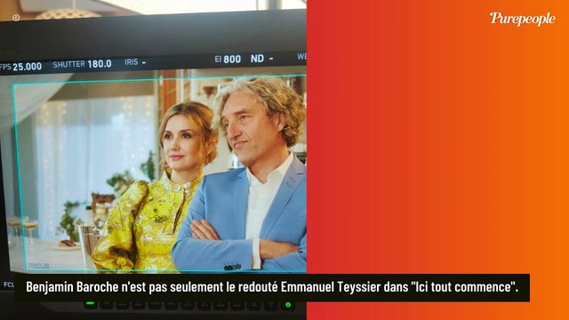 Benjamin Baroche (Ici tout commence), un beau gosse ultra tatoué : une photo du comédien fait sensation