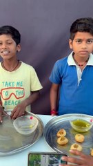 PCR Food - Kids sacrifice their lives for Rs 100 _ First eat 7 golgapes for Rs 100