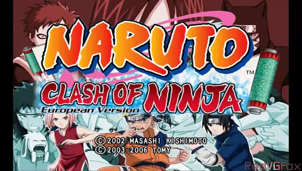 Naruto VS Gaara - Naruto; Clash of Ninja Gameplay