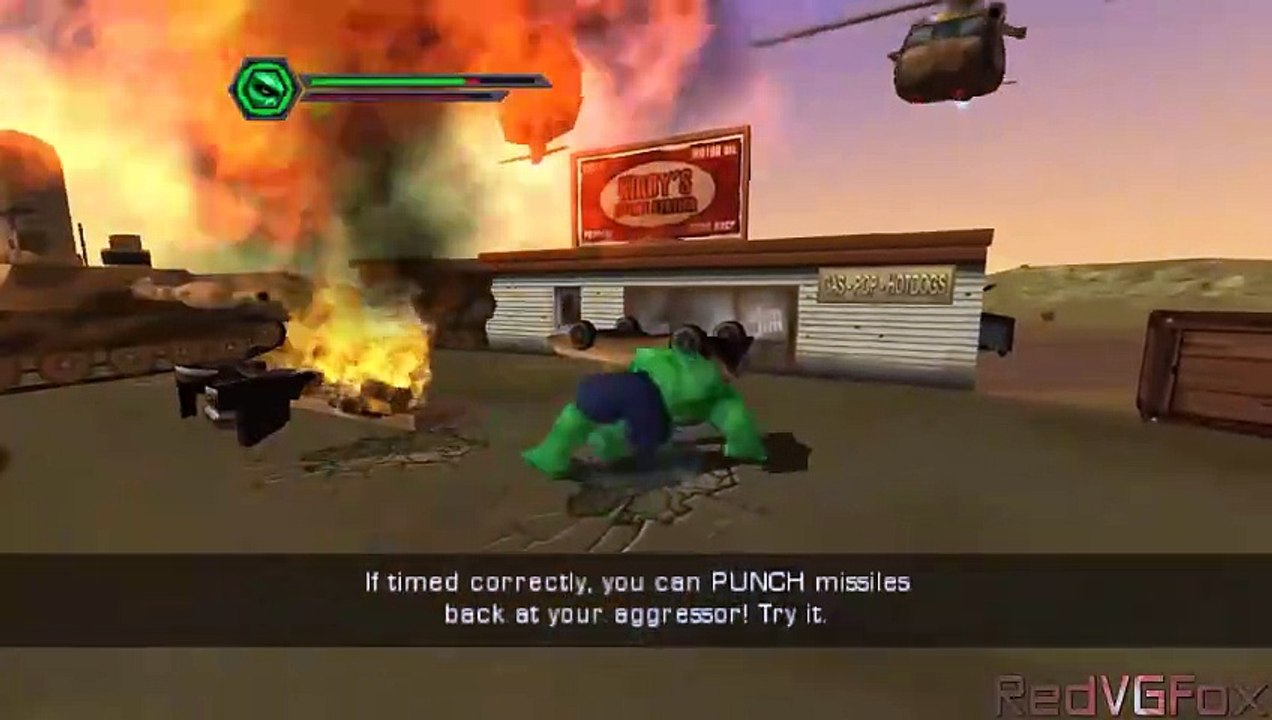Hulk; The Videogame (2004) - Gameplay
