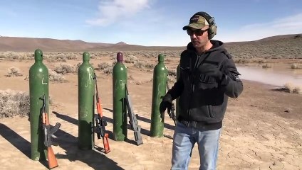 Rifles vs Full Oxygen Tanks
