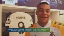 Mbappé, feliz tras su debut con el Real Madrid