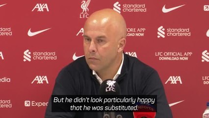 Slot 'understands' Alexander-Arnold frustration after being subbed off