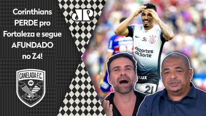 "O Corinthians tá se afundando cada vez mais, cara..." DERROTA pro Fortaleza é CRITICADA!