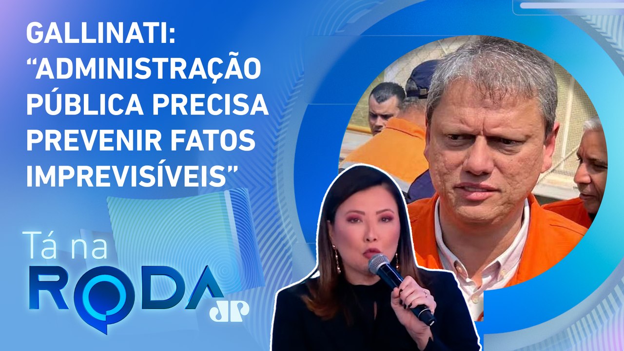 Tarcísio sobre QUEIMADAS em SP: “Alguns incêndios têm AÇÃO CRIMINOSA” | TÁ NA RODA