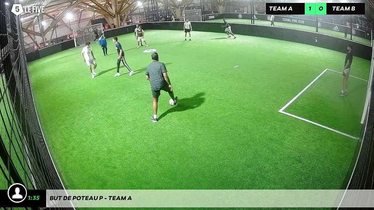 But de Poteau P - Team A