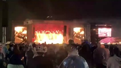 Biffy Clyro perform at Victorious Festival