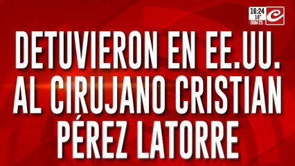 El cirujano Cristian Pérez Latorre deberá enfrentar seis cargos por ejercer sin licencia
