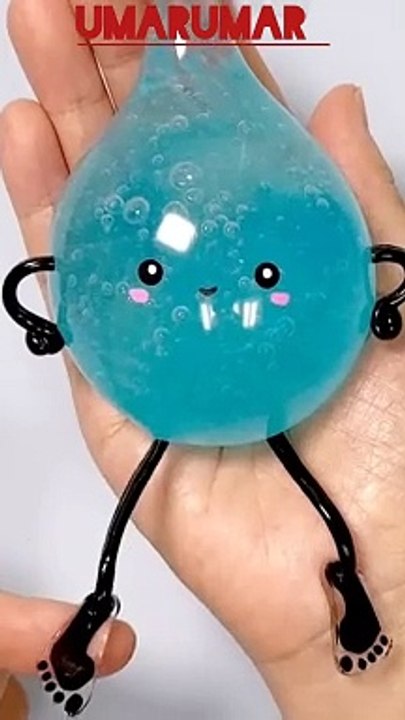 DIY water drop and ladybug