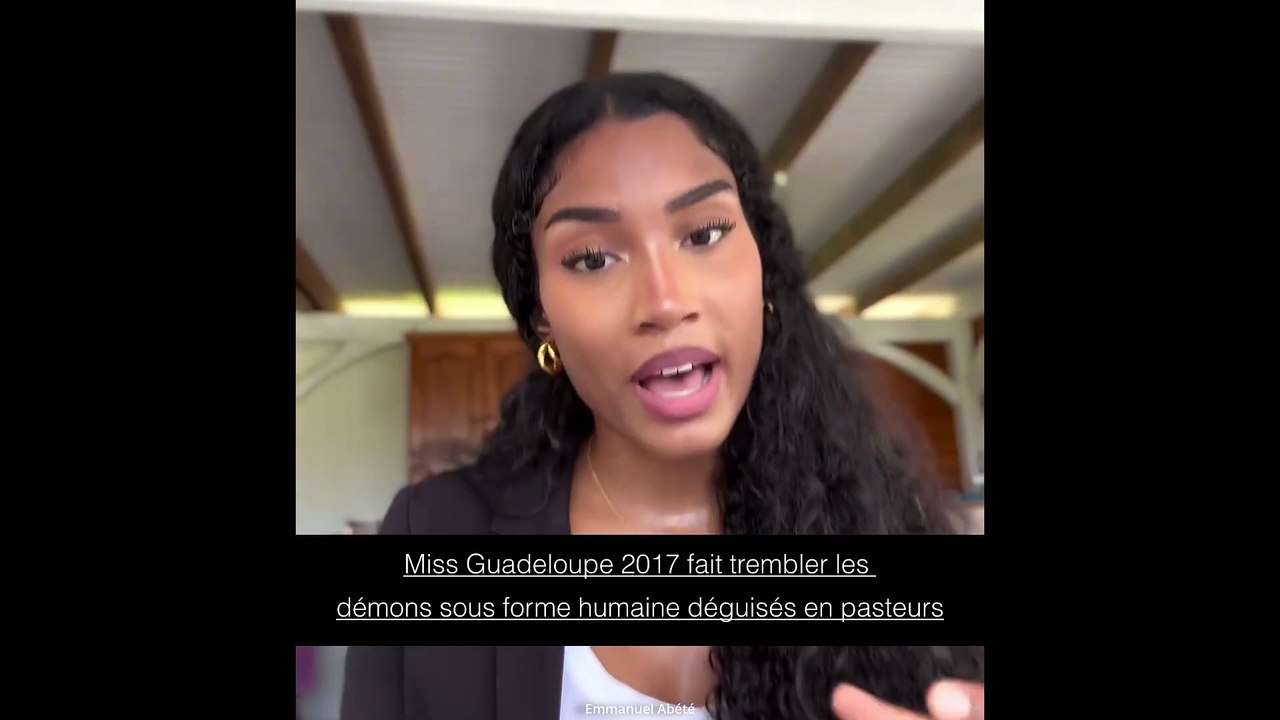 Miss Guadeloupe 2017 fait trembler les faux pasteurs