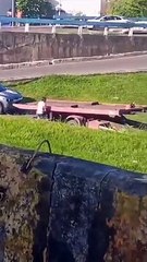 Em dia de jogo, carros de torcedores do Bahia são guinchados
