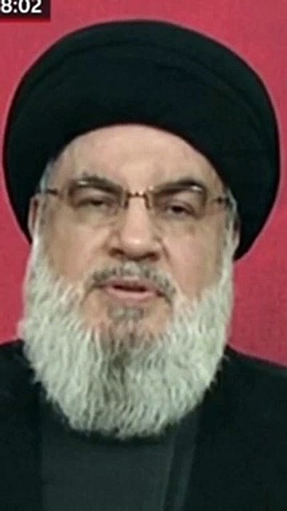 Hezbollah leader speaks following missile strikes by Israel