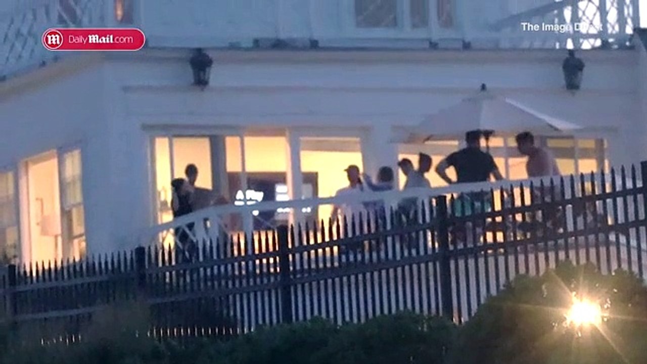 Guests attend Taylor Swift's mansion party in Rhode Island
