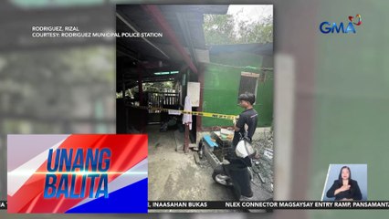 22-anyos na babae, patay matapos barilin; kaniyang live-in partner na suspek, tinutugis | Unang Balita