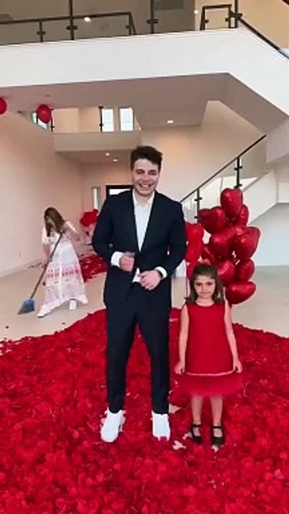 @AnazalaFamily  Subscribe FIRST DAY OF SCHOOL MORNING ROUTINE! We got Asala a 100,000 Petals & she decided to clean it up love you babe #shorts #throwback