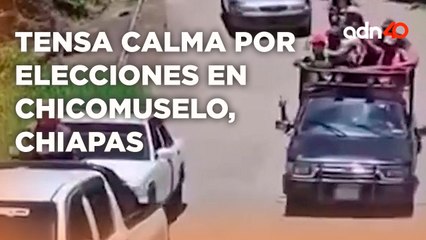 Tensa calma por elecciones extarodinarios en Chicomuselo, Chiapas