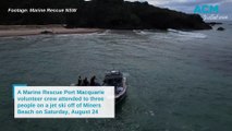 Marine Rescue off Miners Beach | August 26, 2024