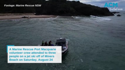 Marine Rescue off Miners Beach | August 26, 2024