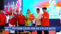 PDIP Resmi Dukung Airin Rachmi-Ade Sumardi di Pilgub Banten 2024