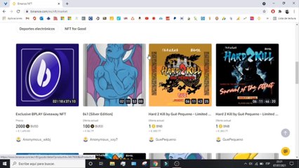 1.4 - Como COMPRAR NFT en Binance Que es BINANCE NFT