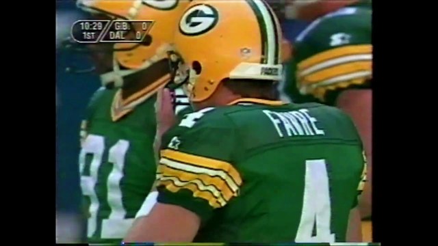 Green Bay Packers @ Dallas Cowboys ( 1995 Week 06 ) 1.Half