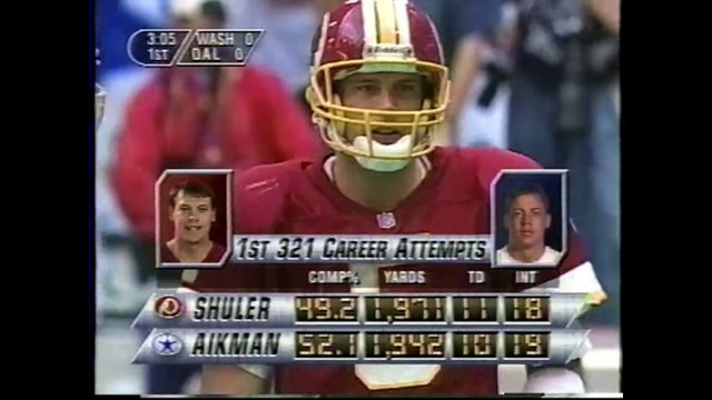 Washington Redskins @ Dallas Cowboys ( 1995 Week 14 ) 1.Half