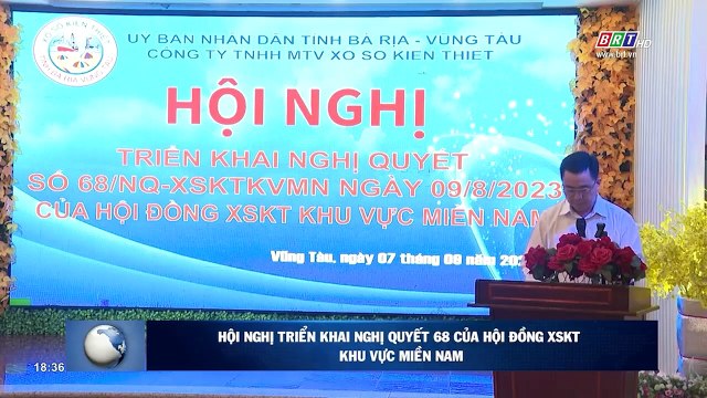 Hoi nghi trien khai nghi quyet 68 cua hoi dong Xo so kien thiet Khu vuc mien Nam