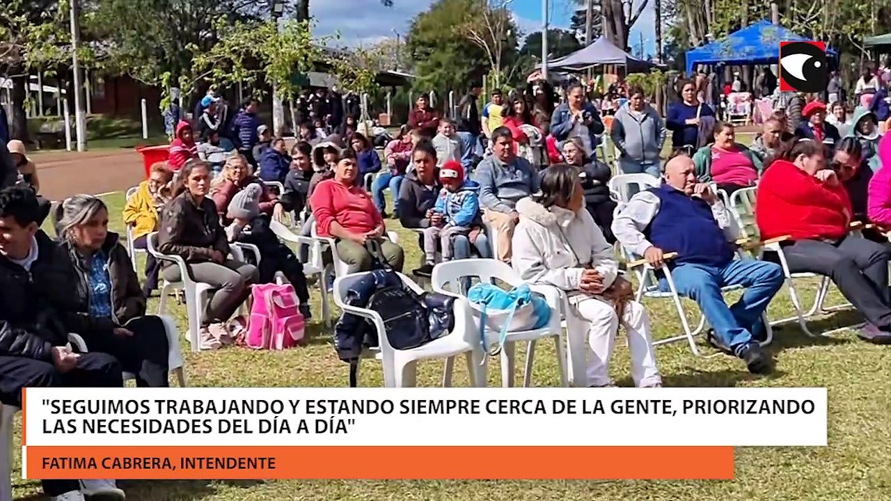 Aniversario Gral. Urquiza: "Seguimos trabajando y estando siempre cerca de la gente, priorizando las necesidades del día a día", indicó la intendente Fátima Cabrera