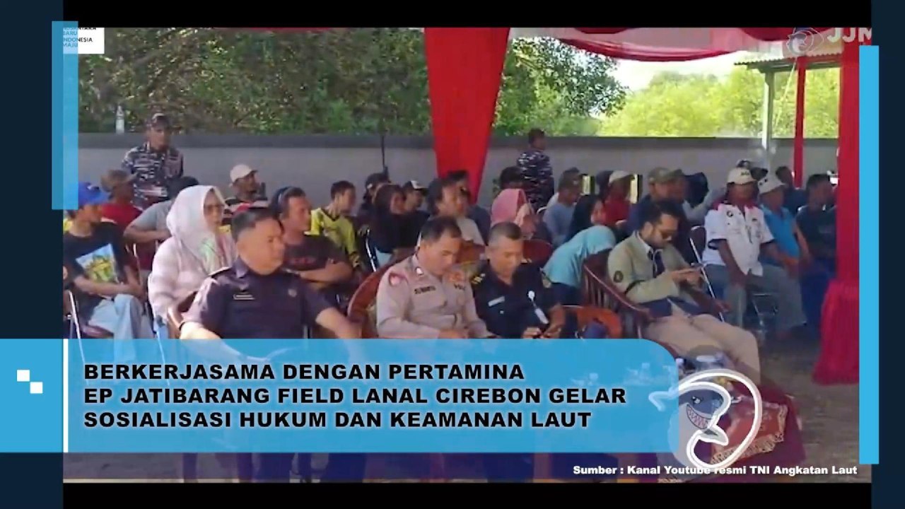 Bekerjasama Dengan Pertamina EP Jatibarang Field Lanal Cirebon Gelar Sosialisasi Hukum Dan Keamanan Laut