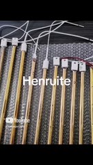 Gold plated infrared lamp helen infrared lamp infrared paint curing lamp for infrared painting cure