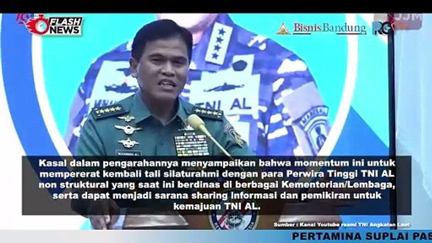 Kesal Beri Pengarahan Kepada Pati TNI AL Non Struktual Wilayah Jakarta Di Bakamla Ri