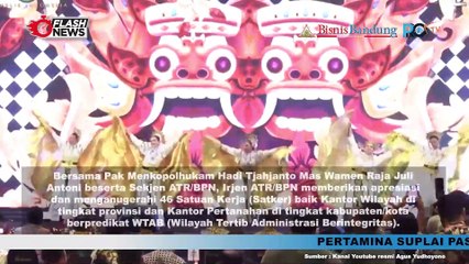 Menteri Ahy Berikan Penghargaan Pada 46 Satuan Kerja Berpredikat Wilayah Tertib Administrasi Berintegritas