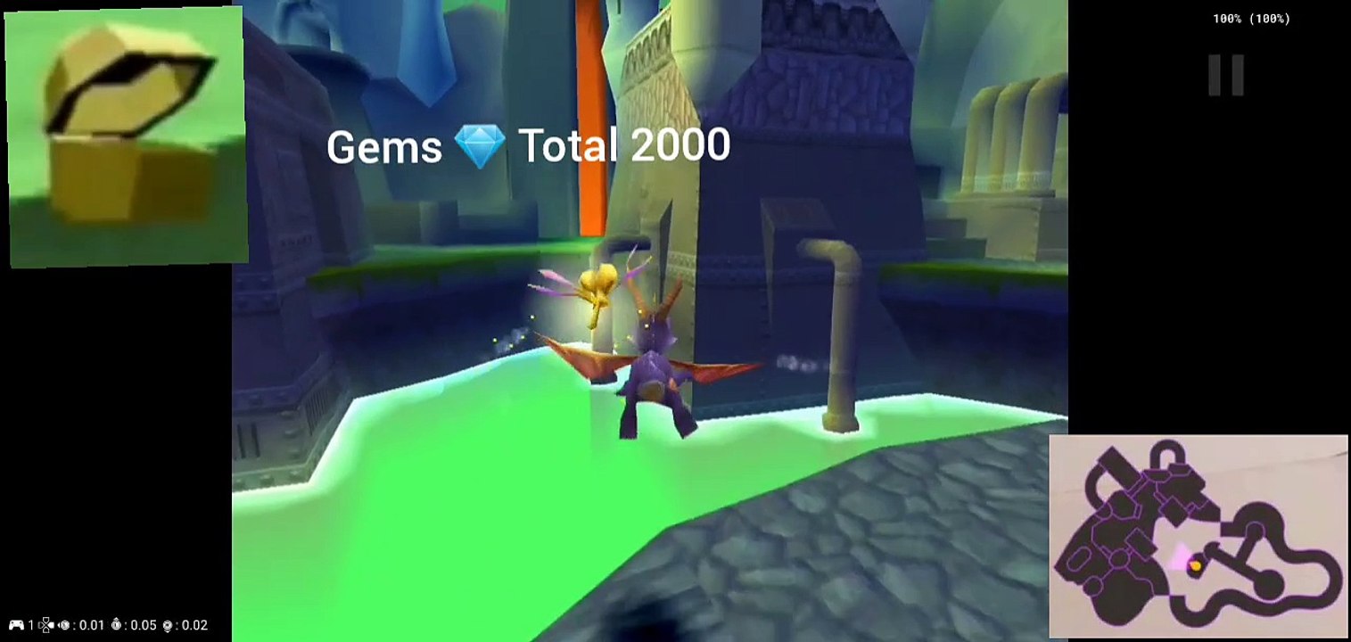 Spyro the Dragon PS1 Walkthrough Part 16 100%