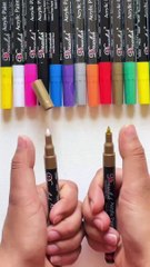 How Does the Marker Pen Work? #shorts #art